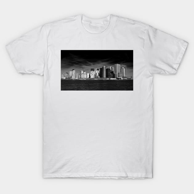 New York City Skyline United States Of America T-Shirt by AndyEvansPhotos